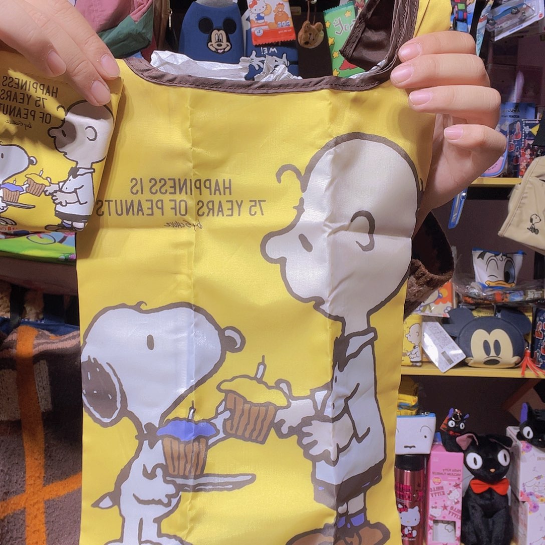 织物史努比购物袋两件套