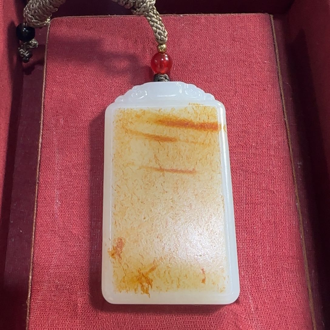 和田玉挂件未镶嵌