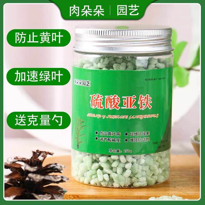 硫酸亚铁栀子花茉莉花富贵通用型植物营养肥料植物通用肥料