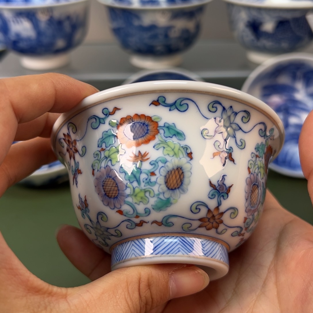 杯木木景德镇纯手绘茶具24