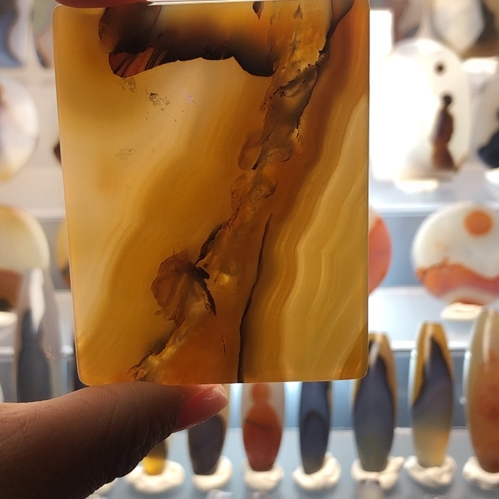 玛瑙/玉髓合金珠宝半成品26有瞎