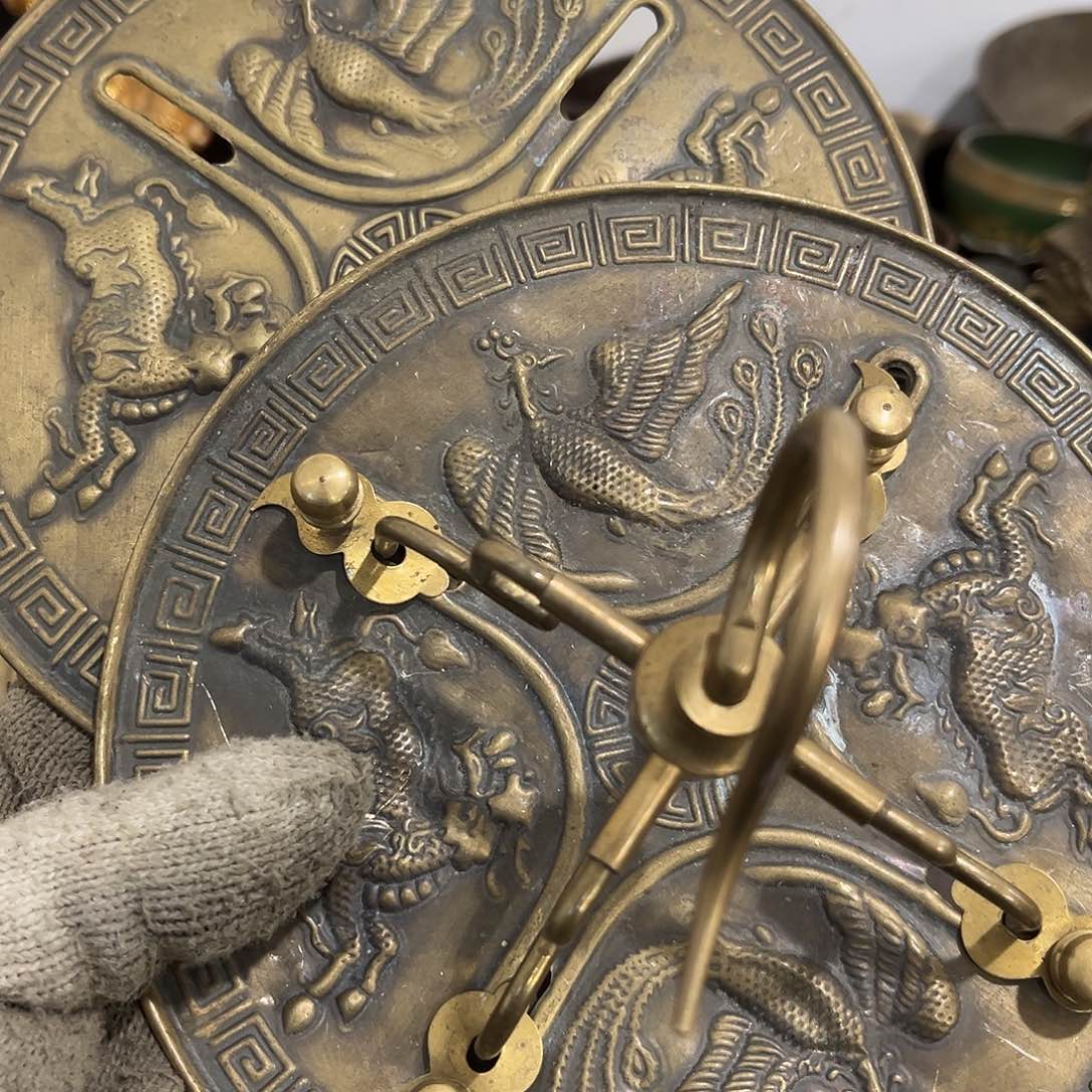 刺***客闪电购铜摆件工艺品