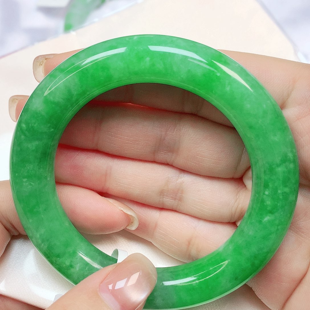 未镶嵌手镯翡翠抖音088