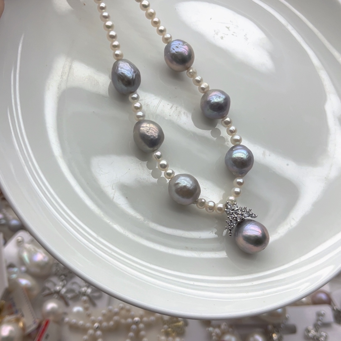 未镶嵌淡水珍珠颈饰