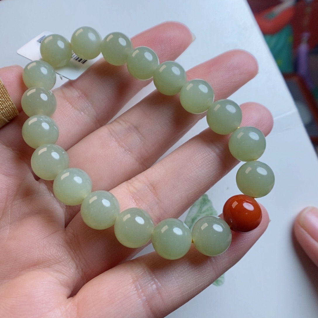 和田玉手链未镶嵌