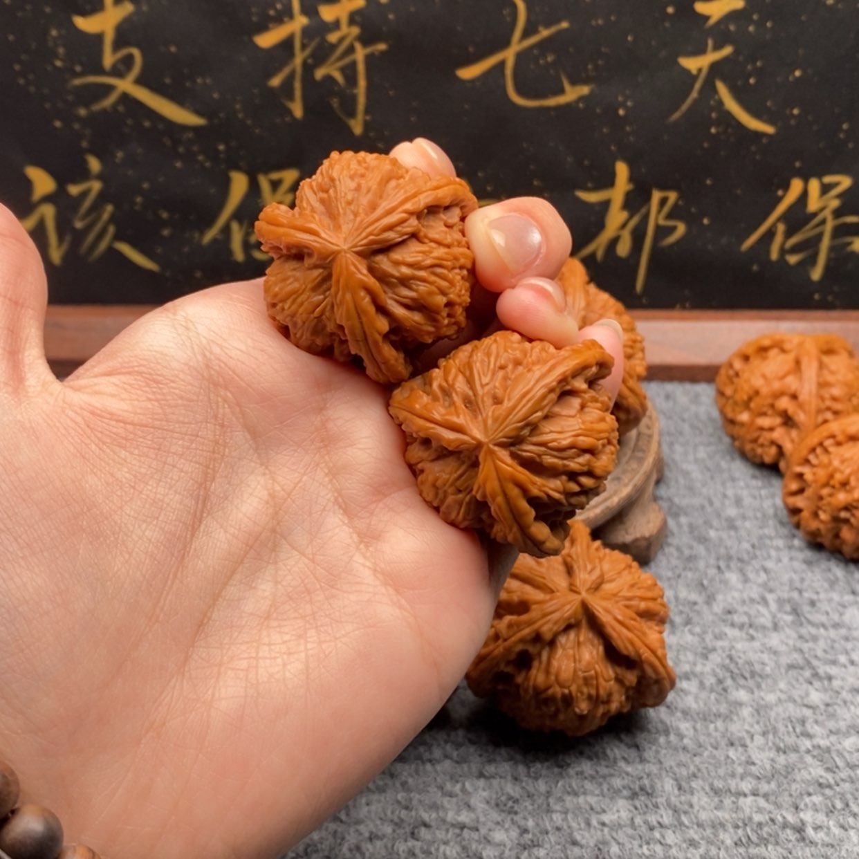 【闪购商品】吊坠文玩核桃灰*