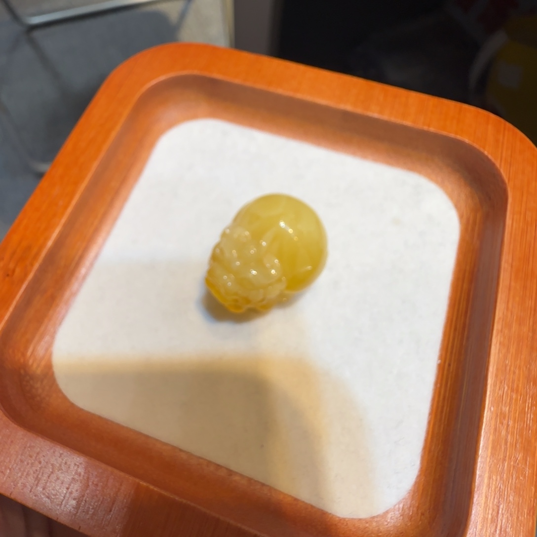 琥珀珠宝奇石未镶嵌用****6貔貅