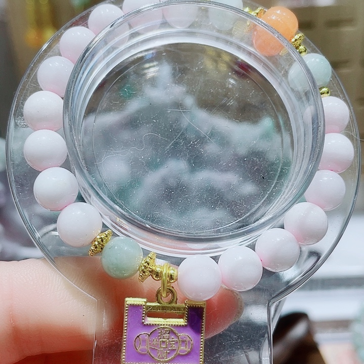 翡翠未镶嵌手链天然时尚，缅甸翡翠A货手串