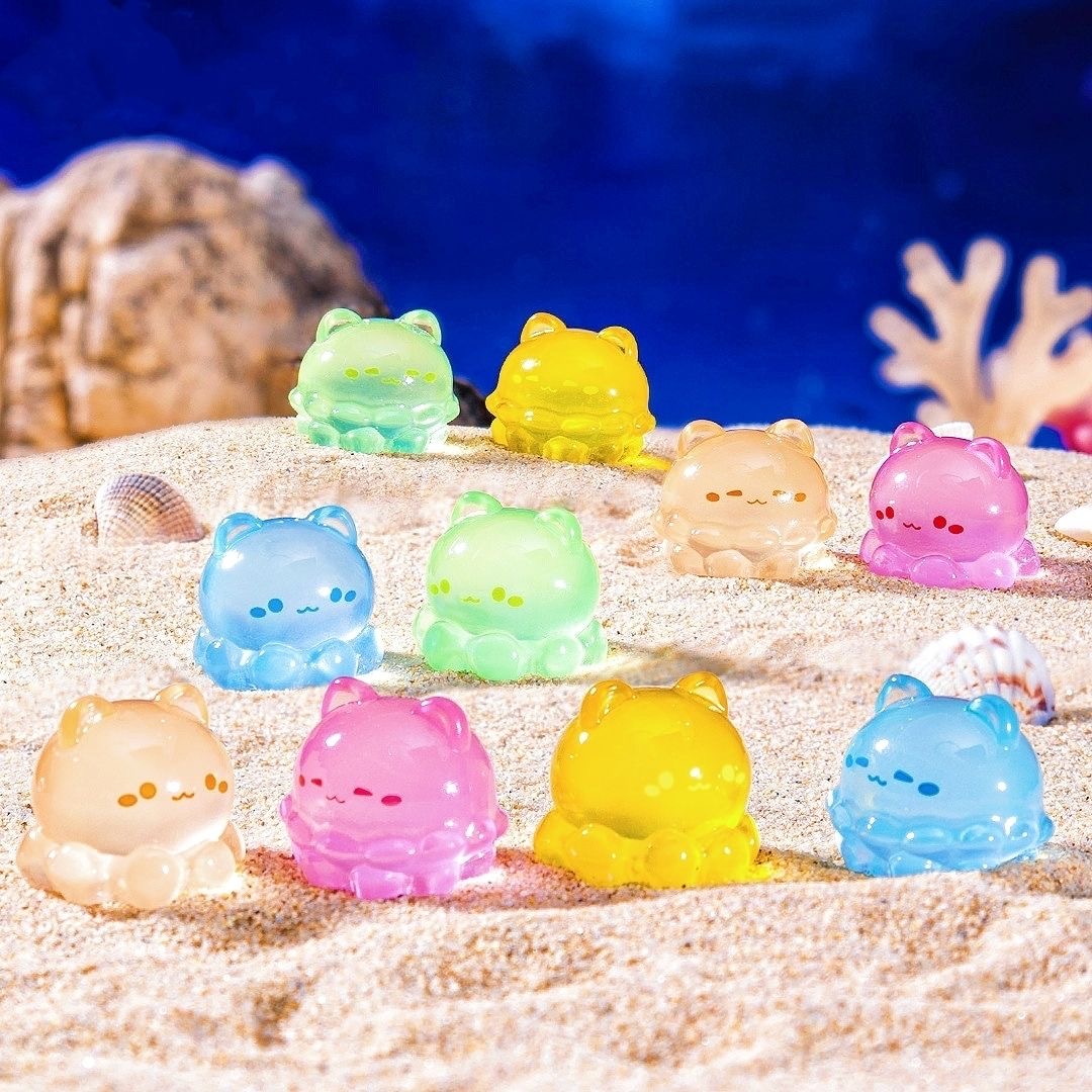 【银猫潮玩】老粉专属章鱼喵喵萌粒盲盒默认代拆