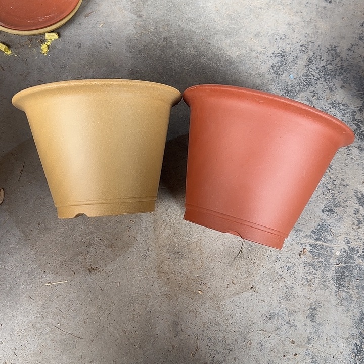 22×16两只手工斗盆     