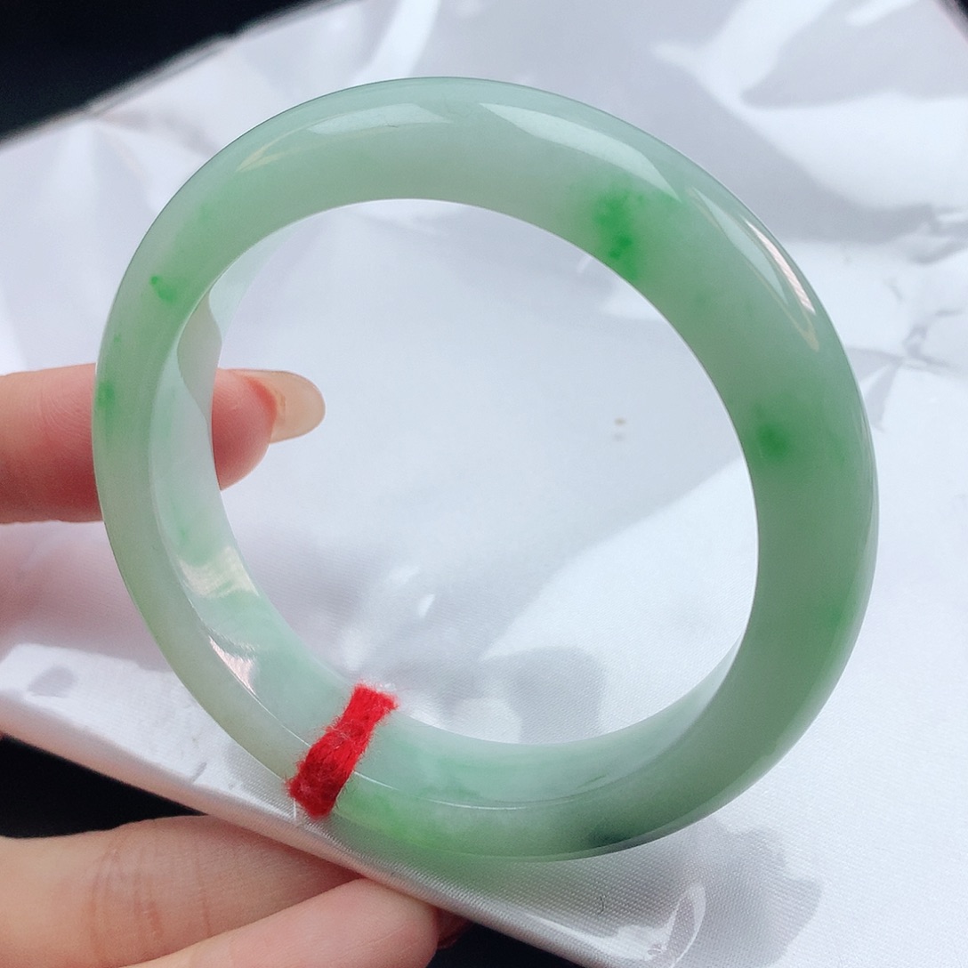 翡翠手镯未镶嵌53圈口881776