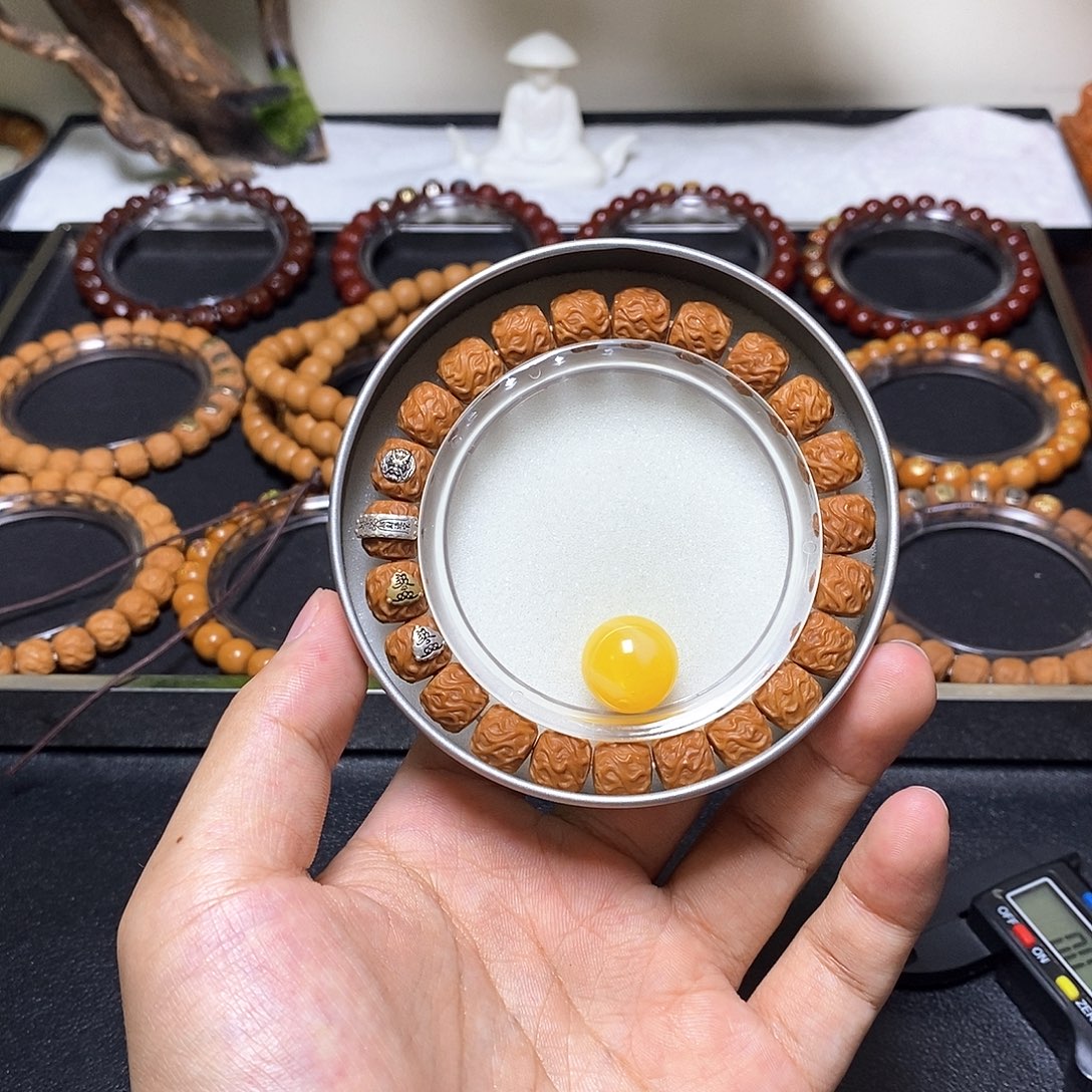 手串猴头核桃套标虎须尺寸10左右全品