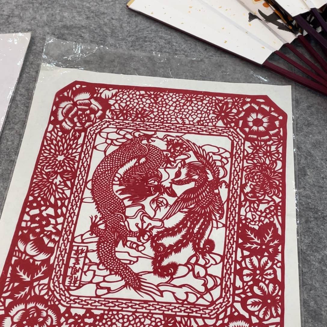国画纯手绘花鸟山水