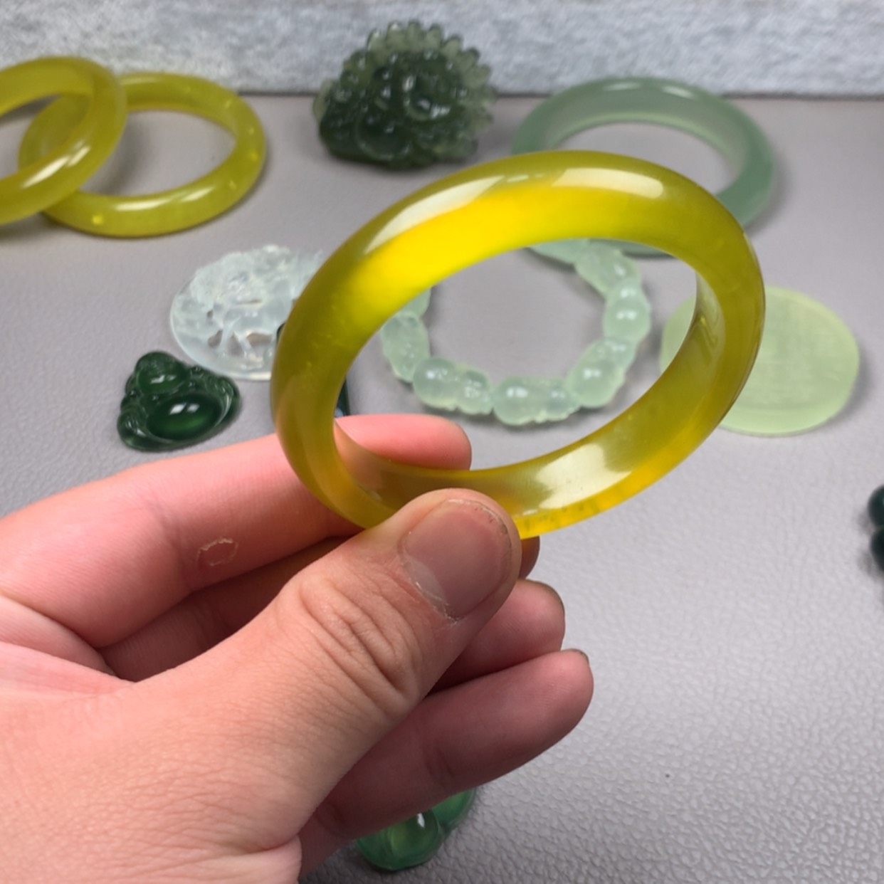 【闪购商品】蛇纹石玉未镶嵌岫玉53