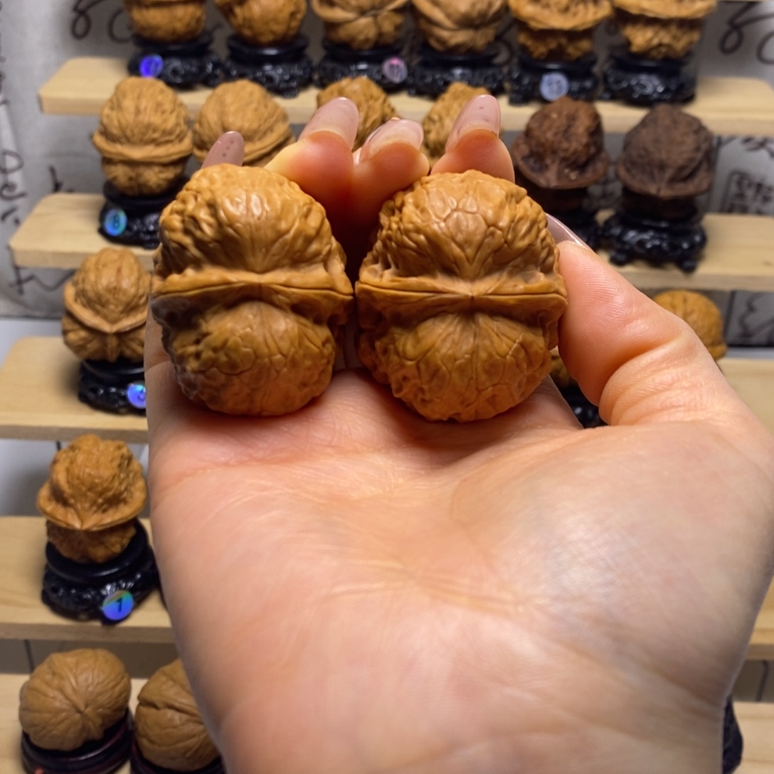 文玩核桃把件玄武金蟾y2