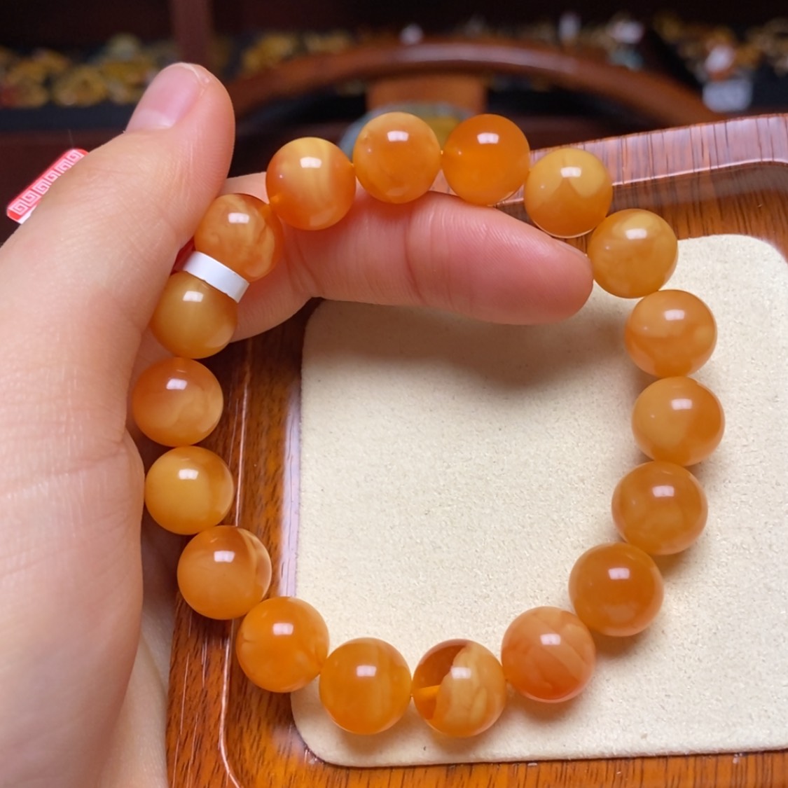 【闪购商品】蜜蜡手链未镶嵌手串