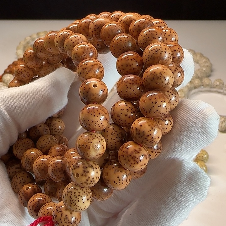 吊坠星月菩提10*9苹果圆陈籽