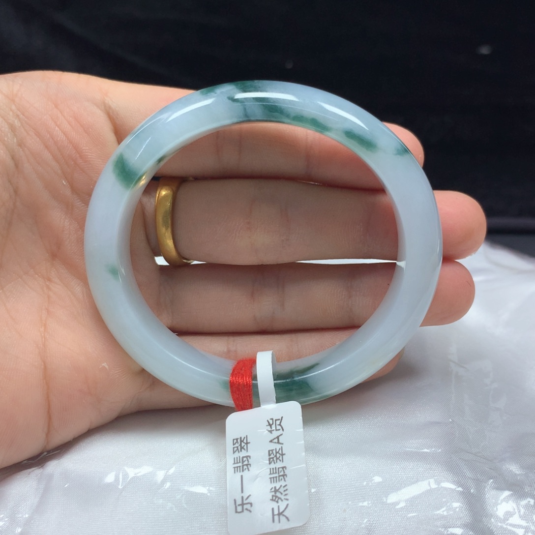 未镶嵌手镯（贵妃镯）翡翠45.5贵妃