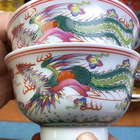 景德镇陶瓷藏式茶碗