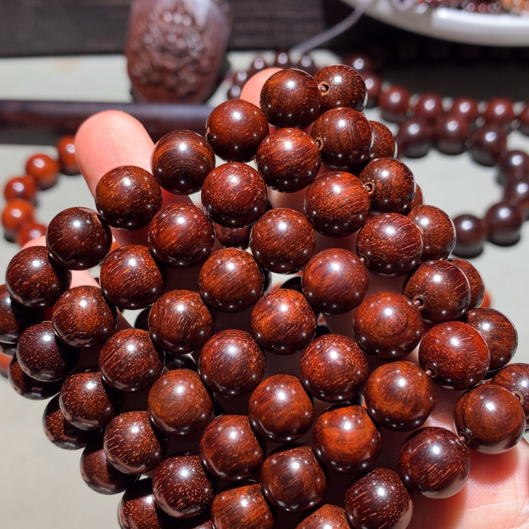 小叶紫檀手串/手链1.2/17粒