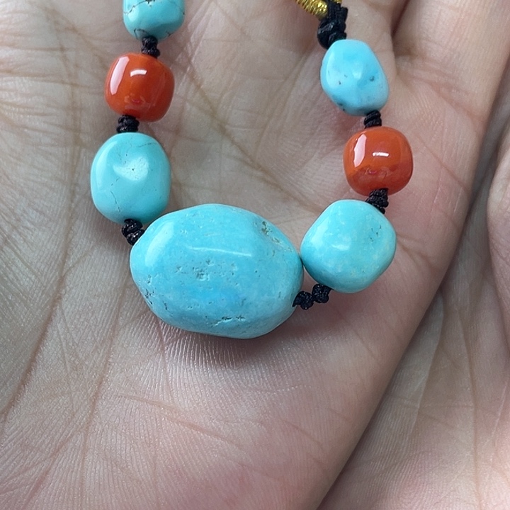 未镶嵌绿松石珠宝奇石