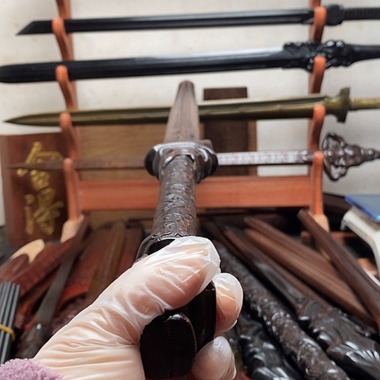 鸡翅木一米长少师