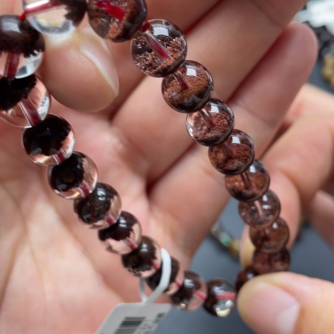 水晶手链未镶嵌红幽灵