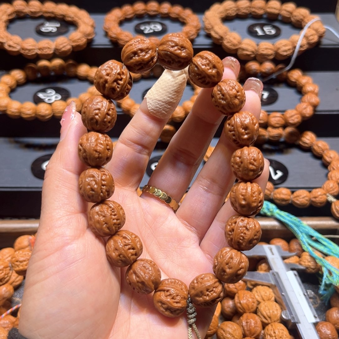 文玩核桃手串火****装精品