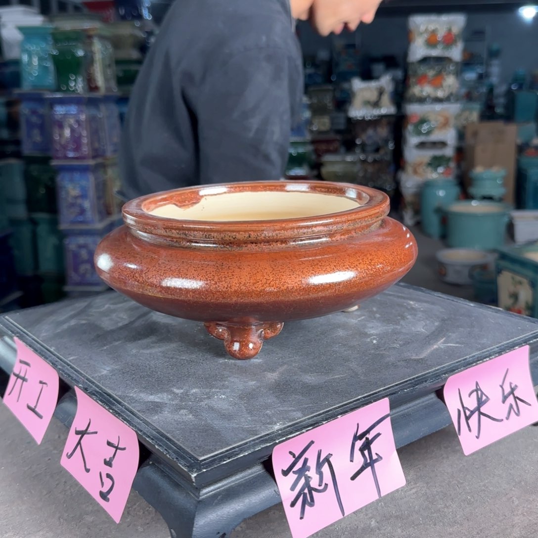 一风堂石湾花盆。