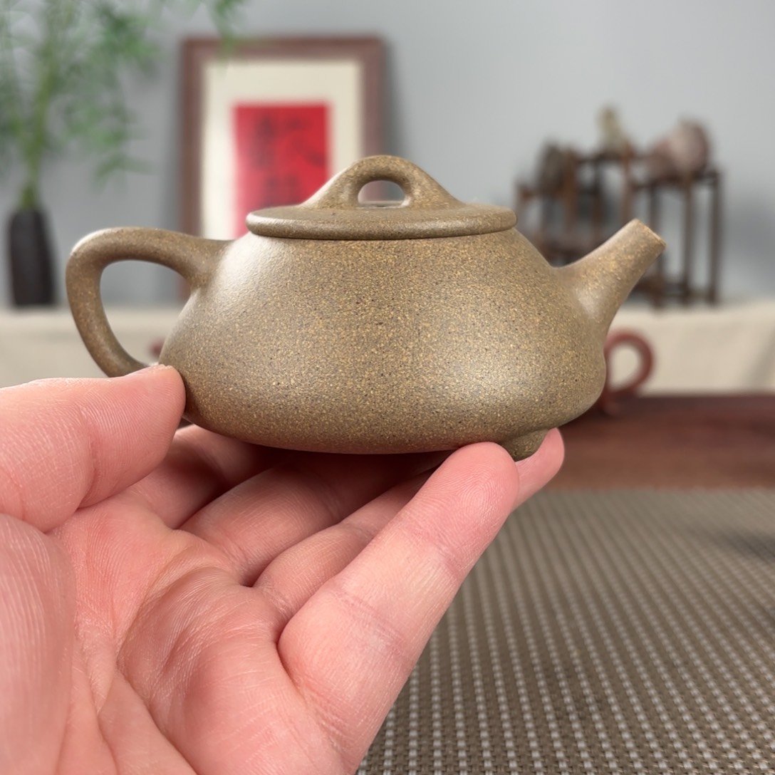 紫砂茶壶黄龙山原矿紫砂壶