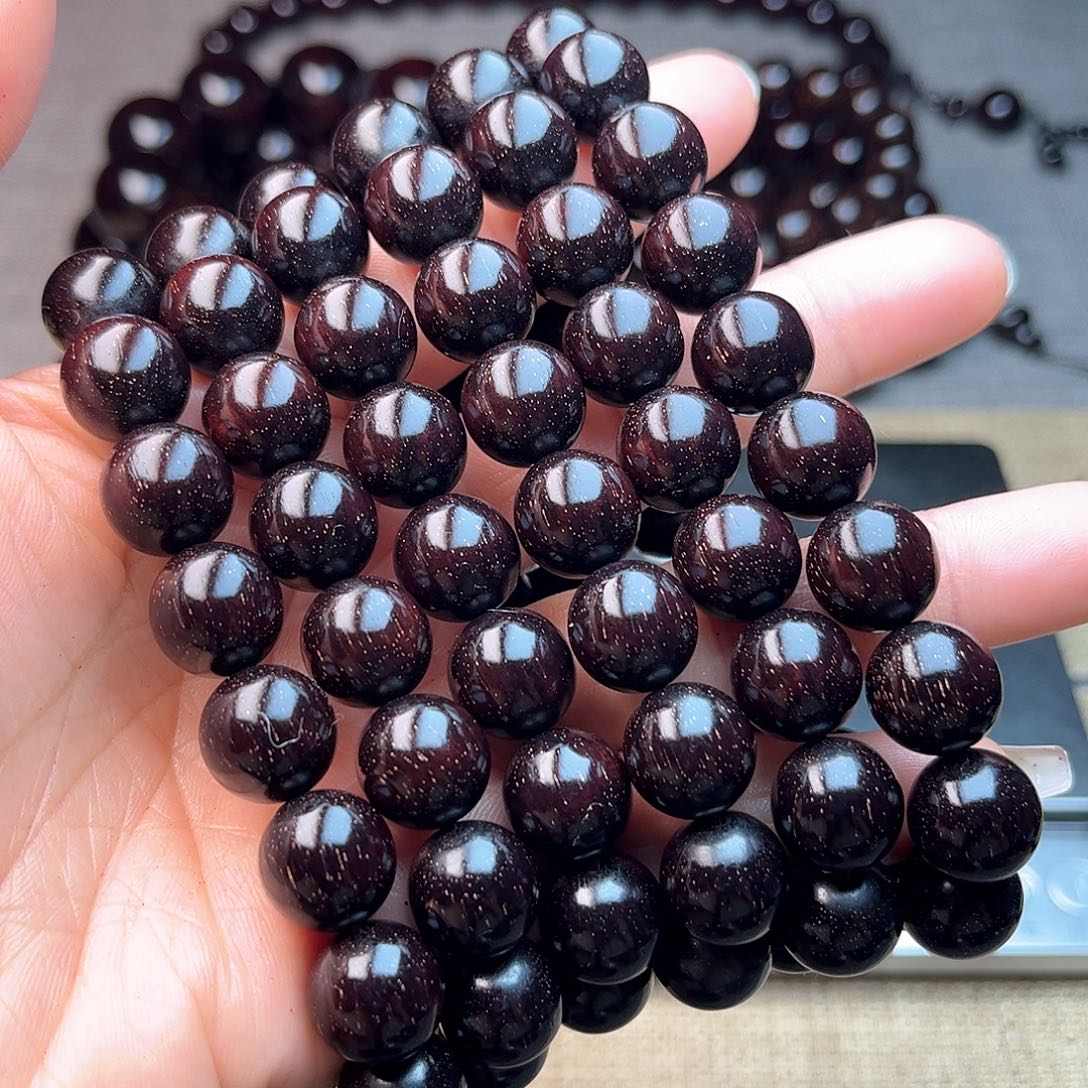 檀香紫檀（小叶紫檀）1.2 108颗 满星