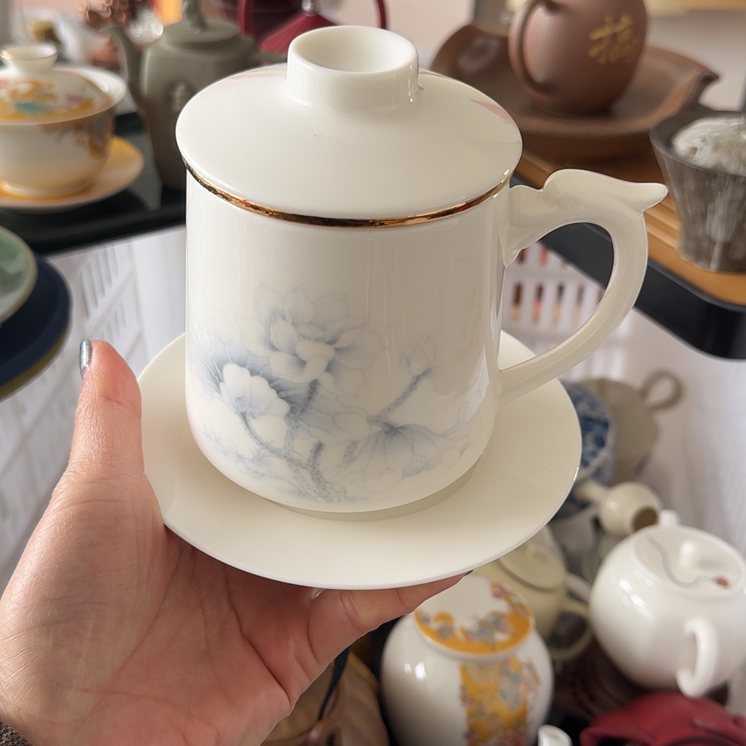 微瑕陶瓷茶具茶杯茶壶