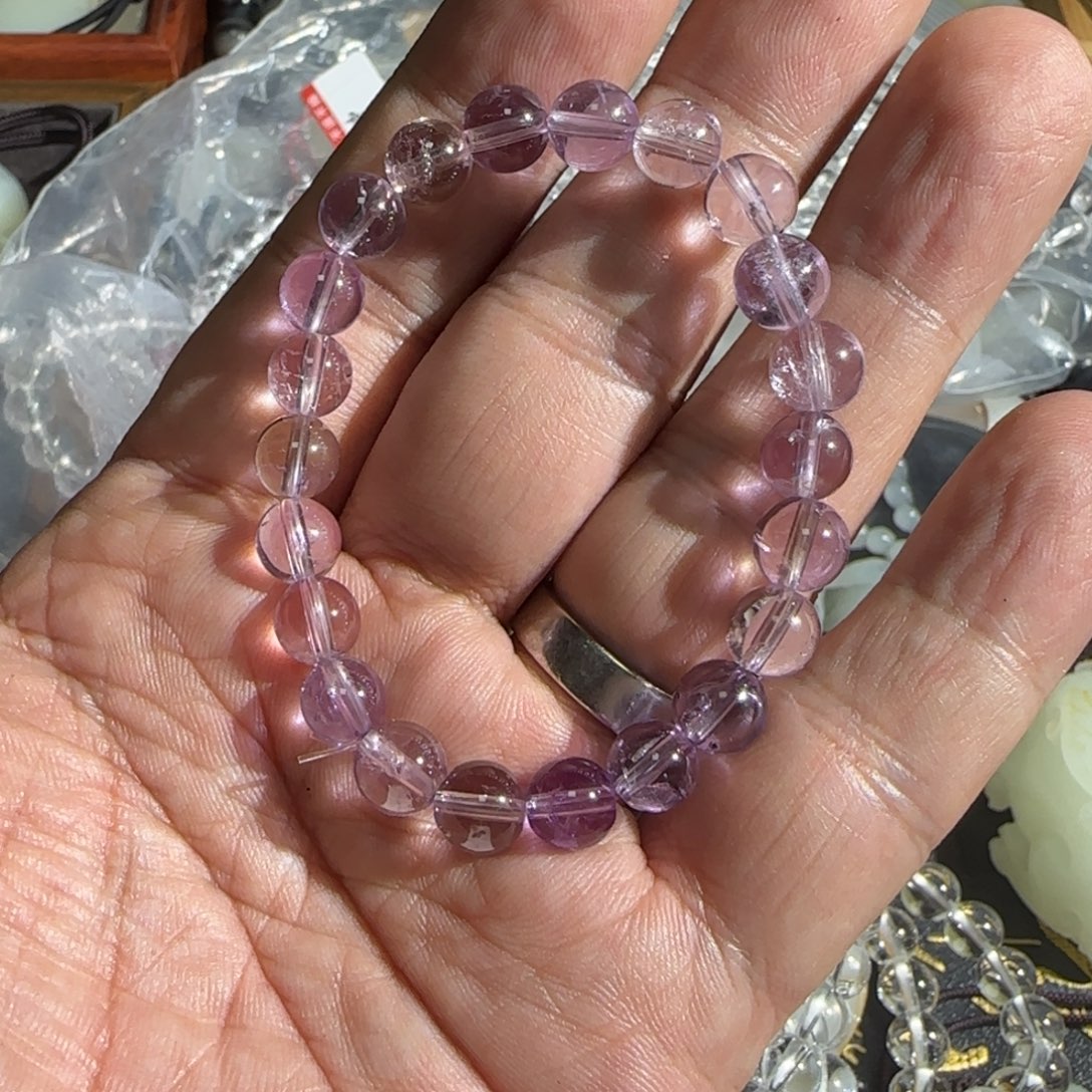 素***往手链水晶未镶嵌水晶