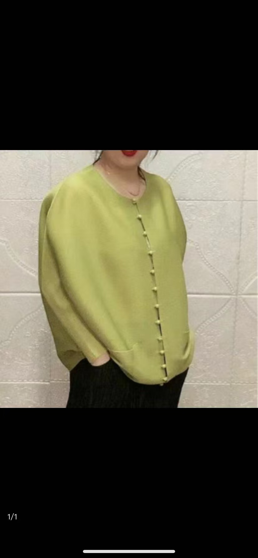 褶皱净版纯色短款13扣有瑕疵