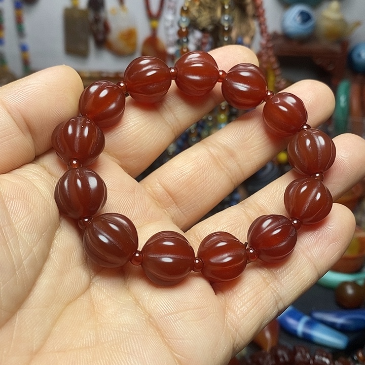 玛瑙/玉髓未镶嵌手链