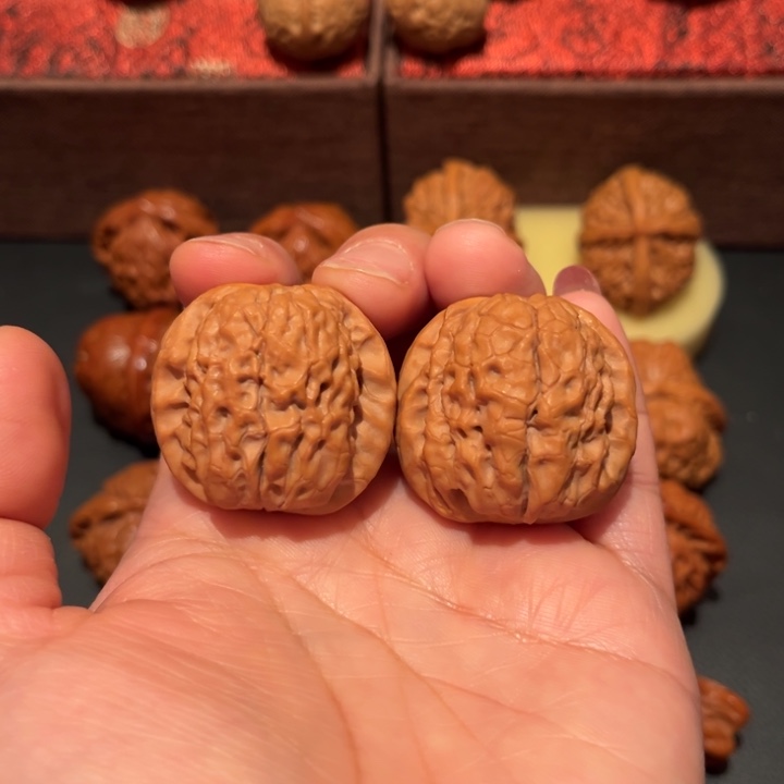 文玩核桃吊坠甲骨文