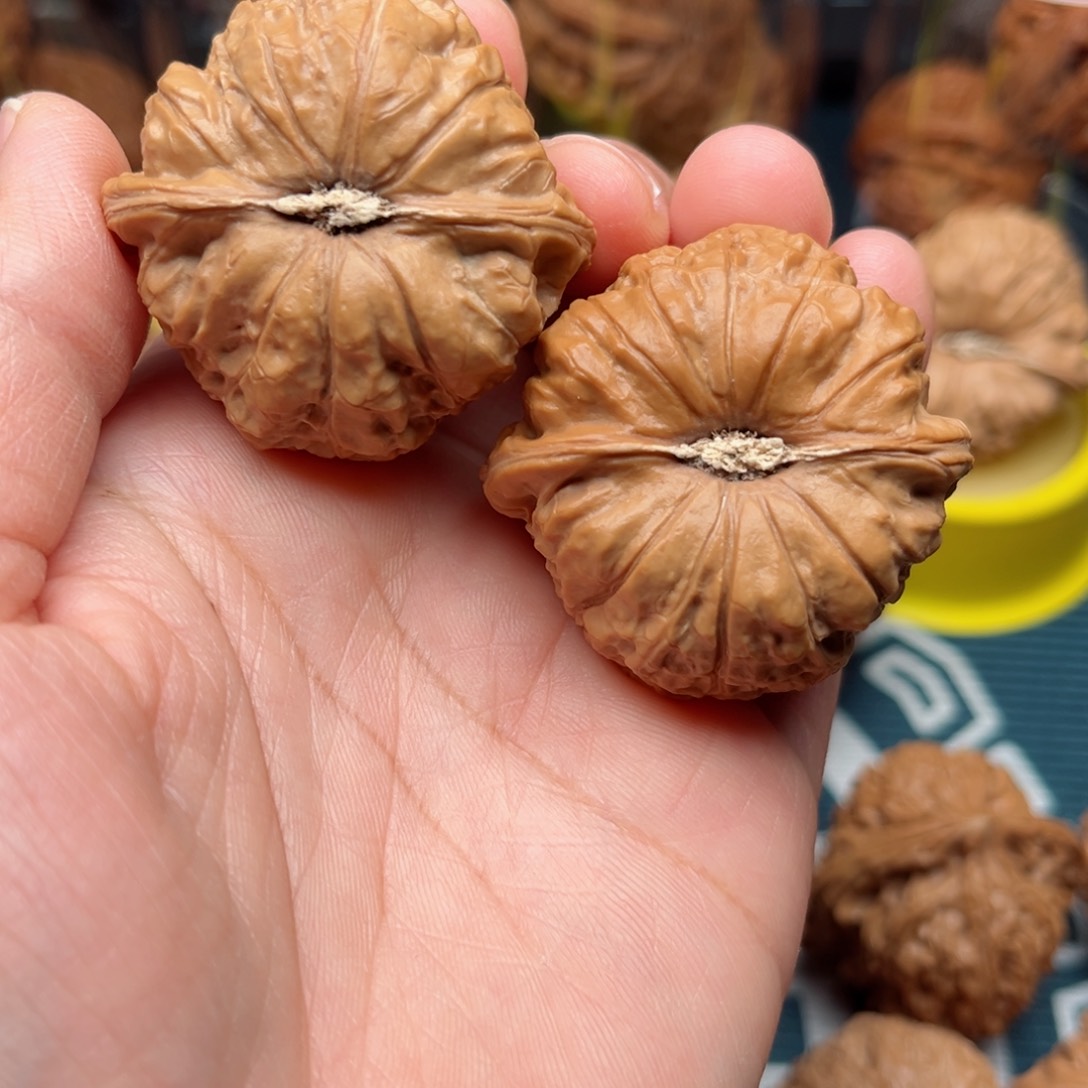 【闪购商品】桃木文玩核桃手把件42南瓜