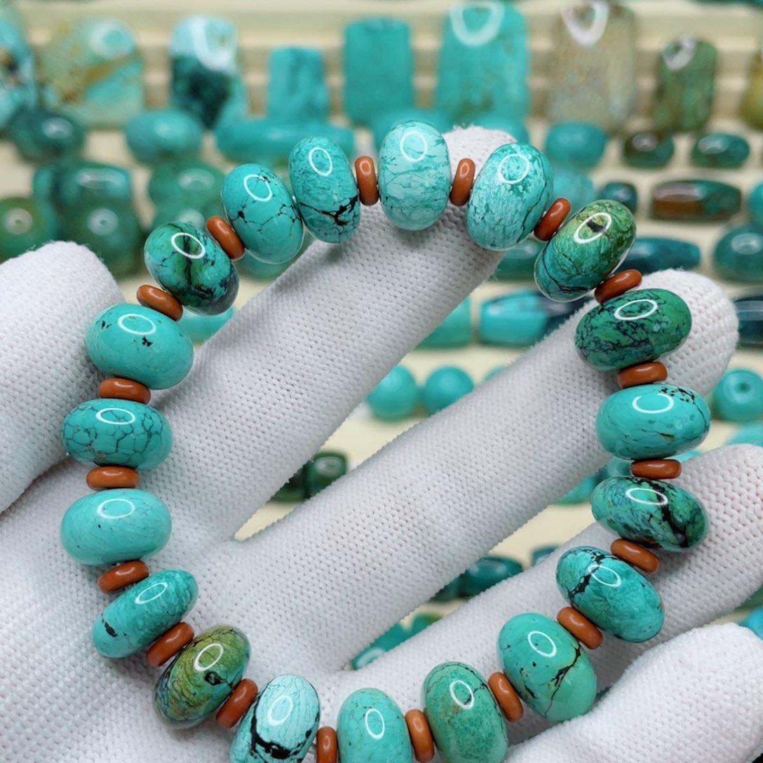 绿松石珠宝奇石未镶嵌