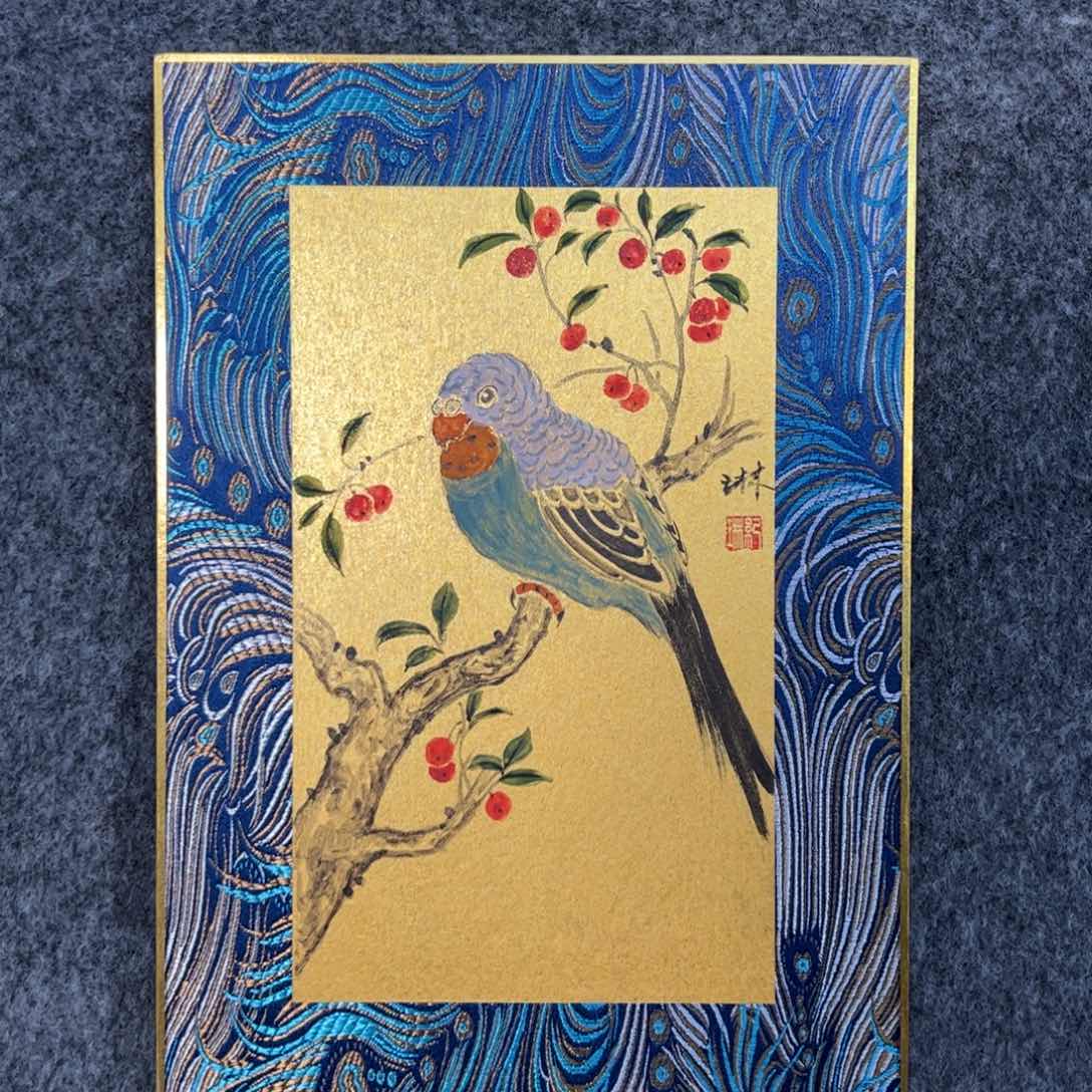 国画（g95956）鹦鹉 书画