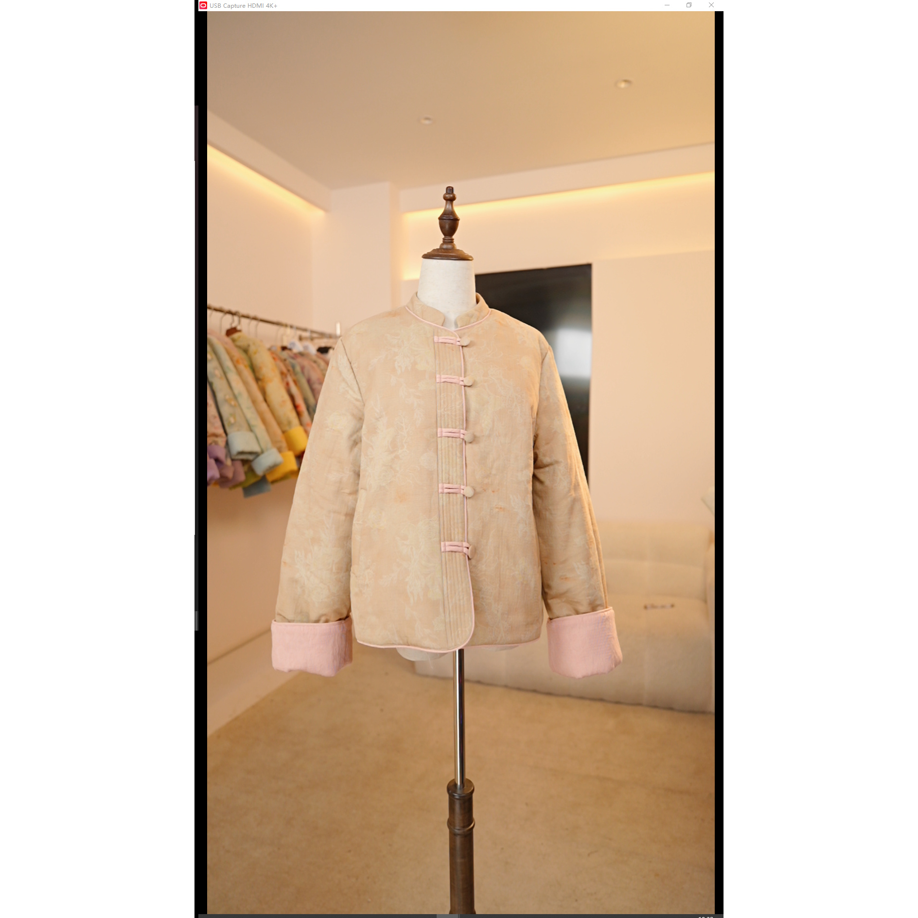 【粉黛】冬季国风新中式冬款棉服上衣女