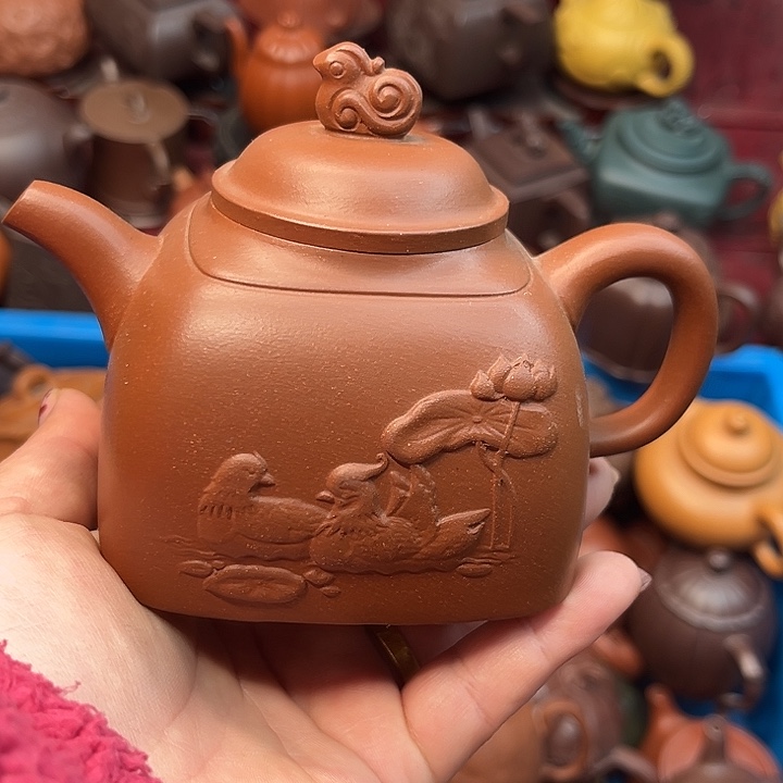 紫砂茶壶……瑕疵……