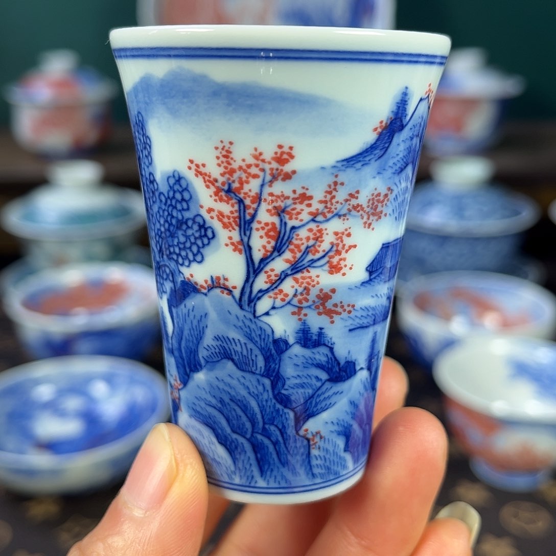 瓷片景德镇市手工手绘