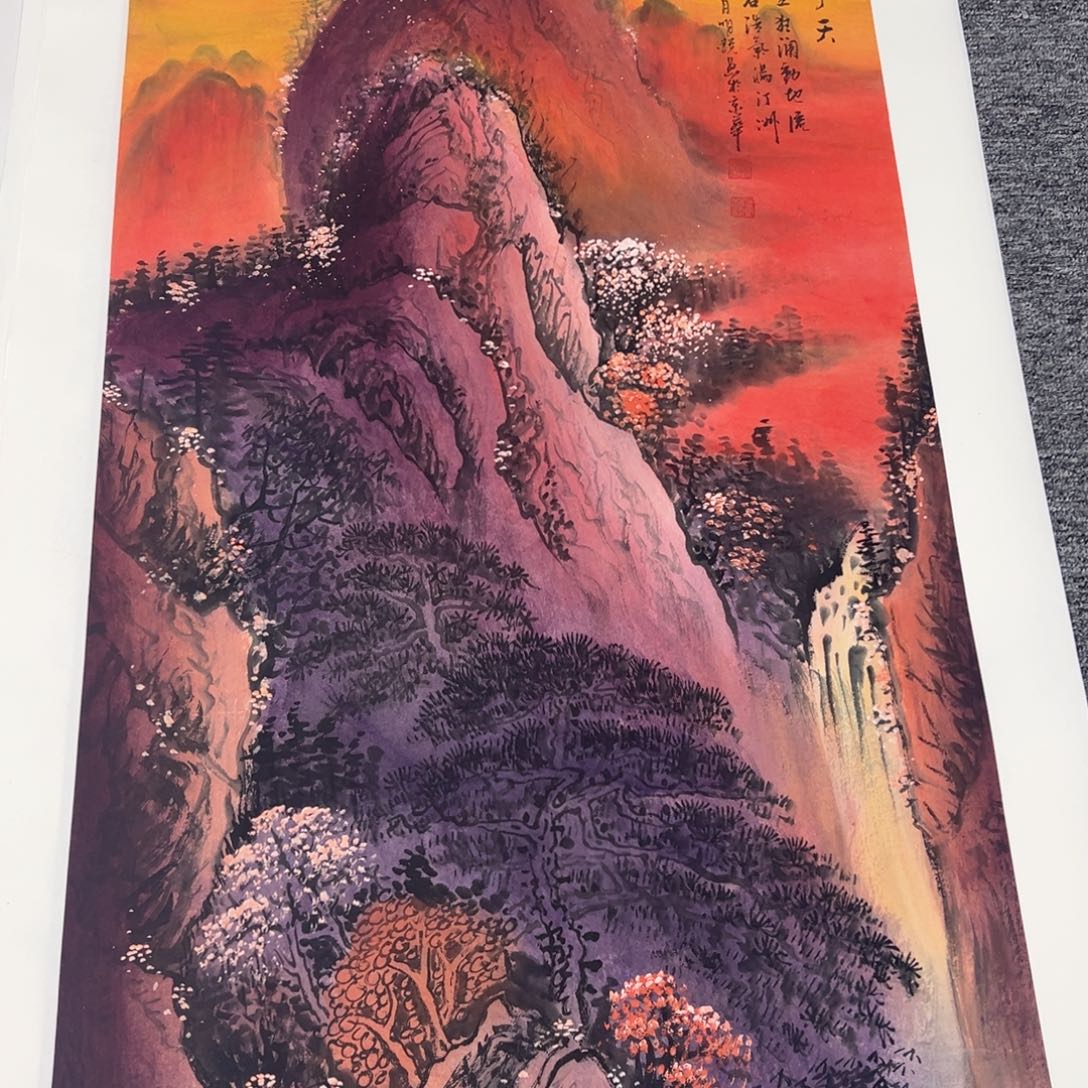 手绘作品今天这样出