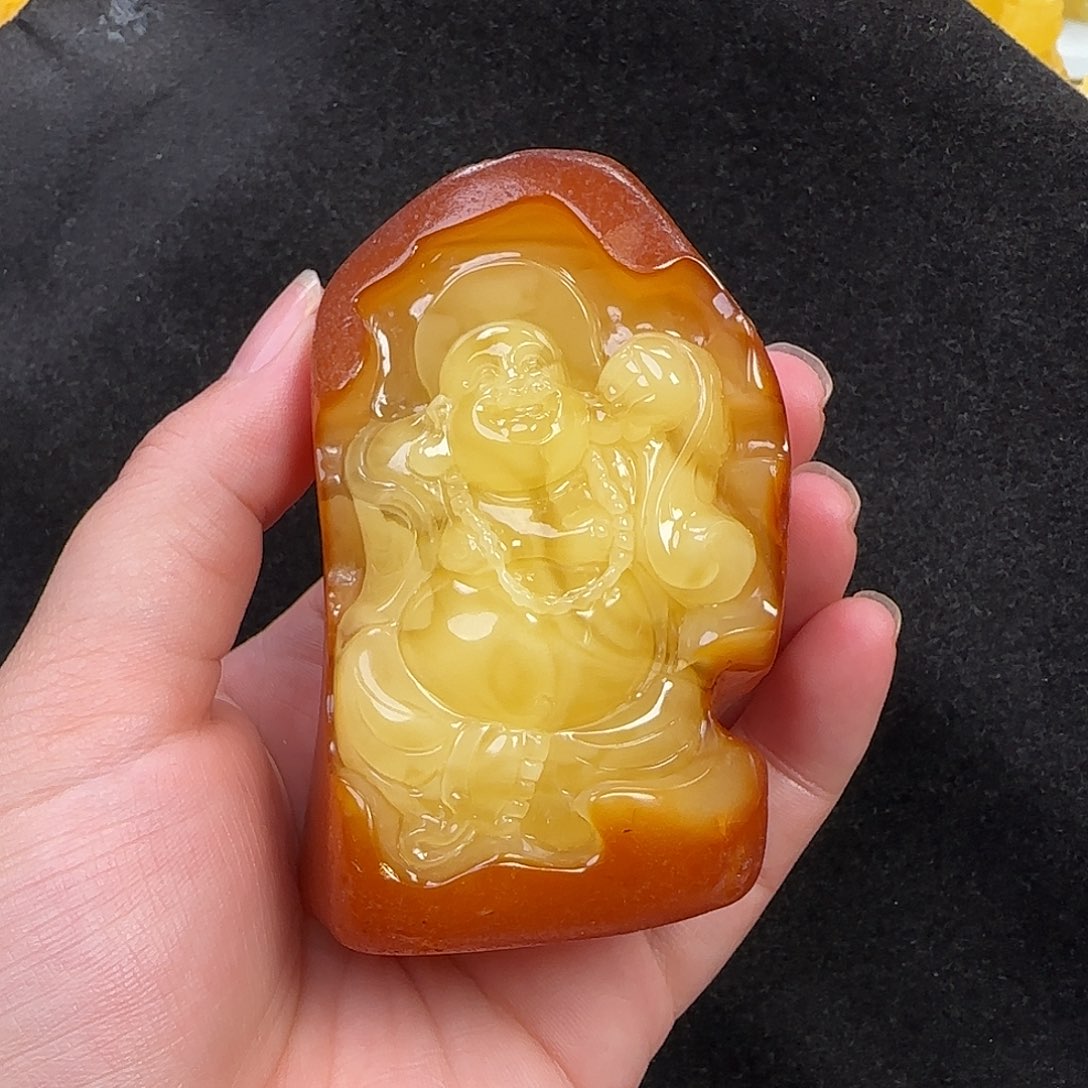 蜜蜡未镶嵌珠宝奇石