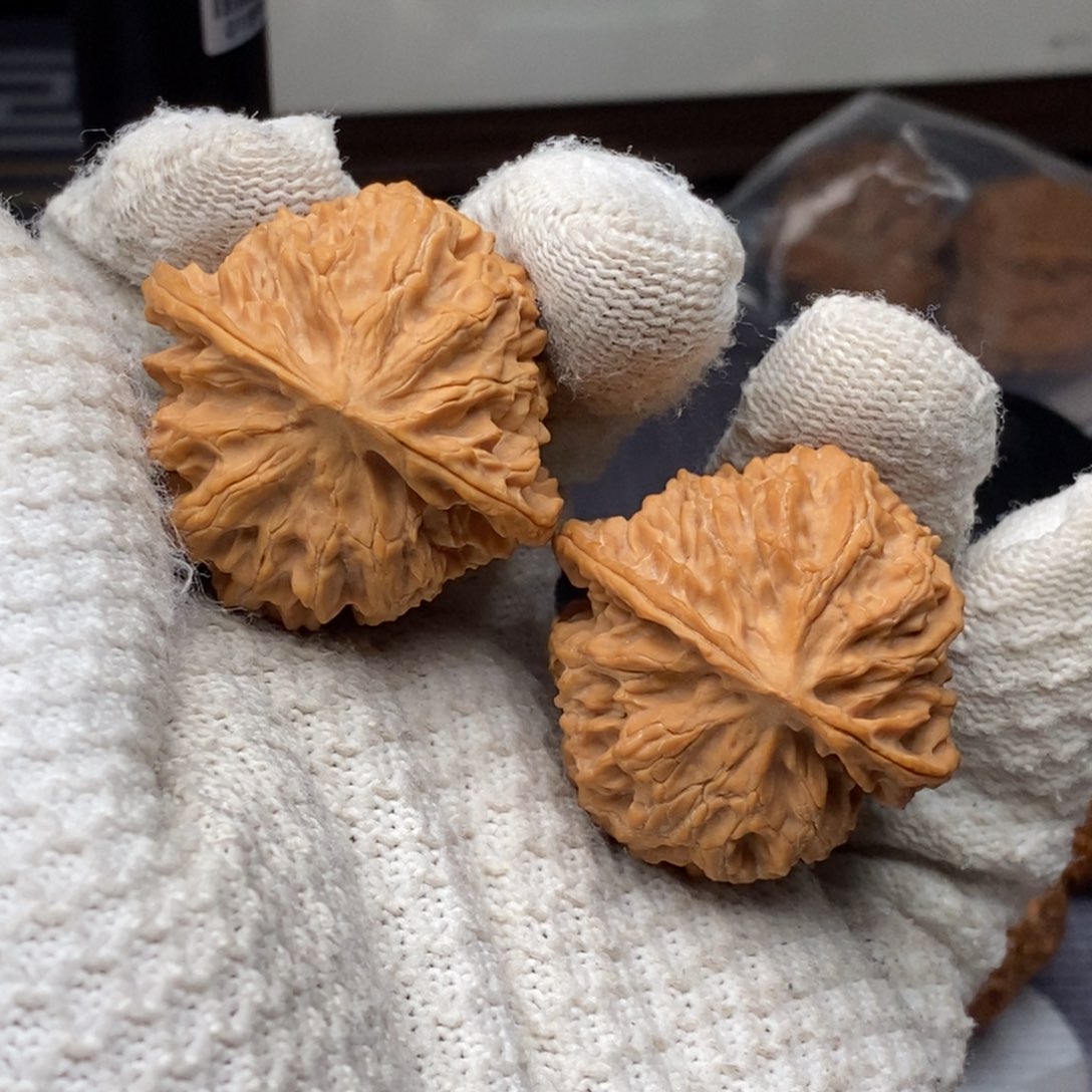 文玩核桃把件全品39尺苹果园