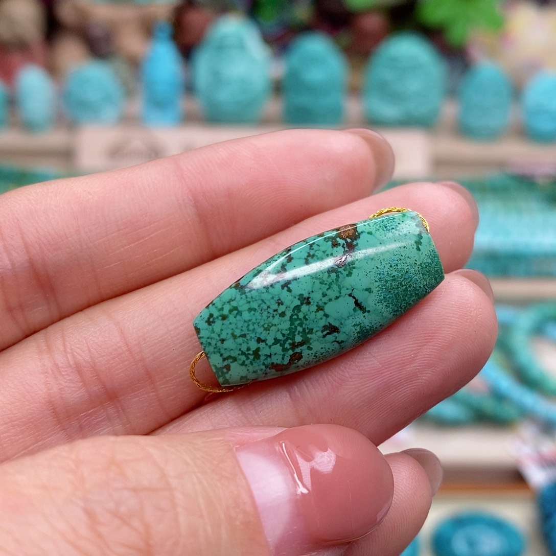 绿松石珠宝奇石未镶嵌