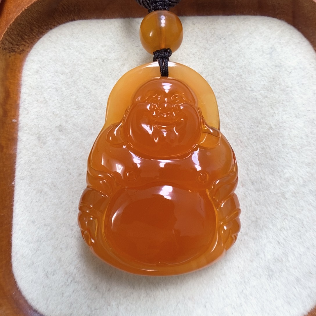 蜜蜡项链未镶嵌蜜蜡吊坠