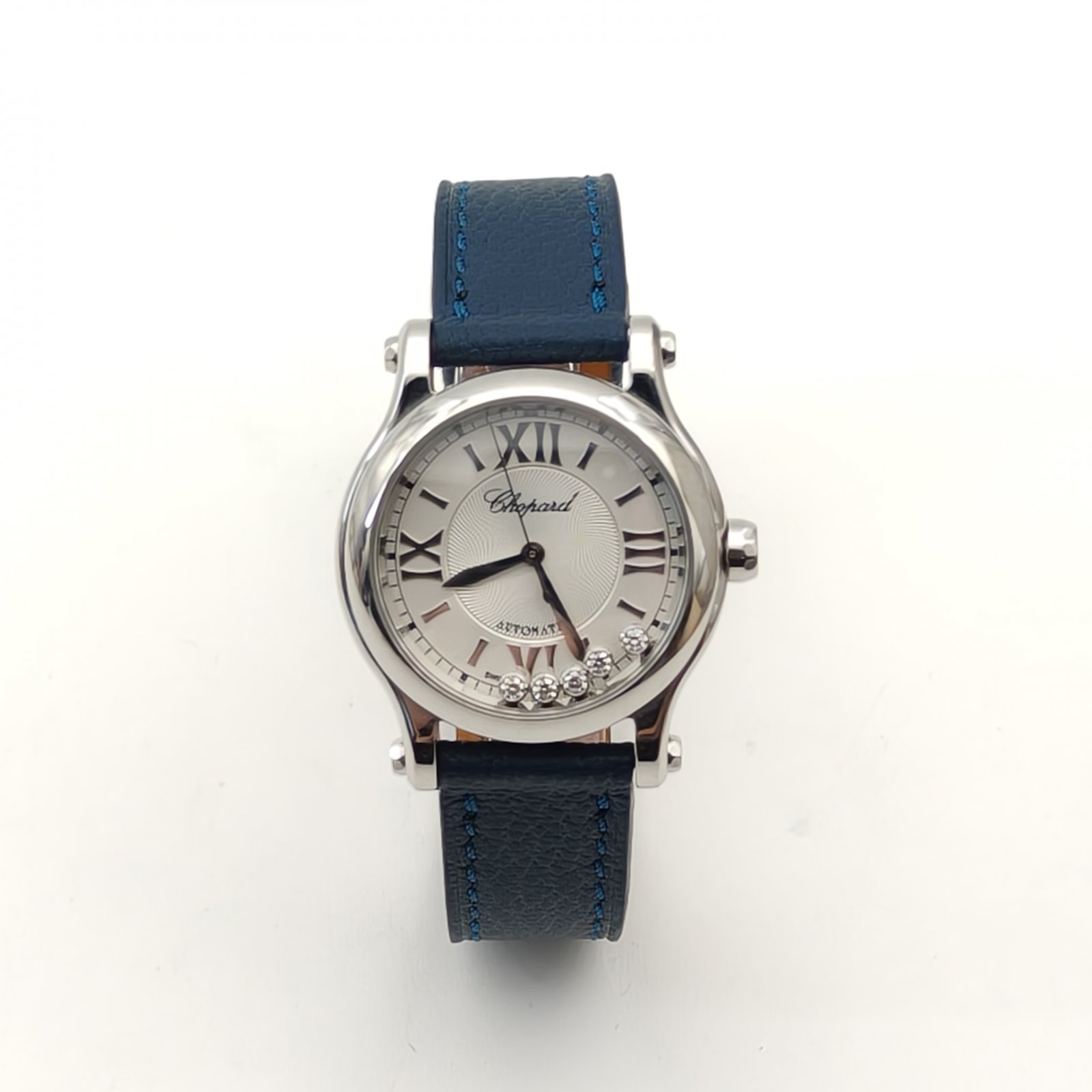 99新 Chopard/萧邦 【黑黑】 HAPPY DIAMONDS系列278573-3001腕表