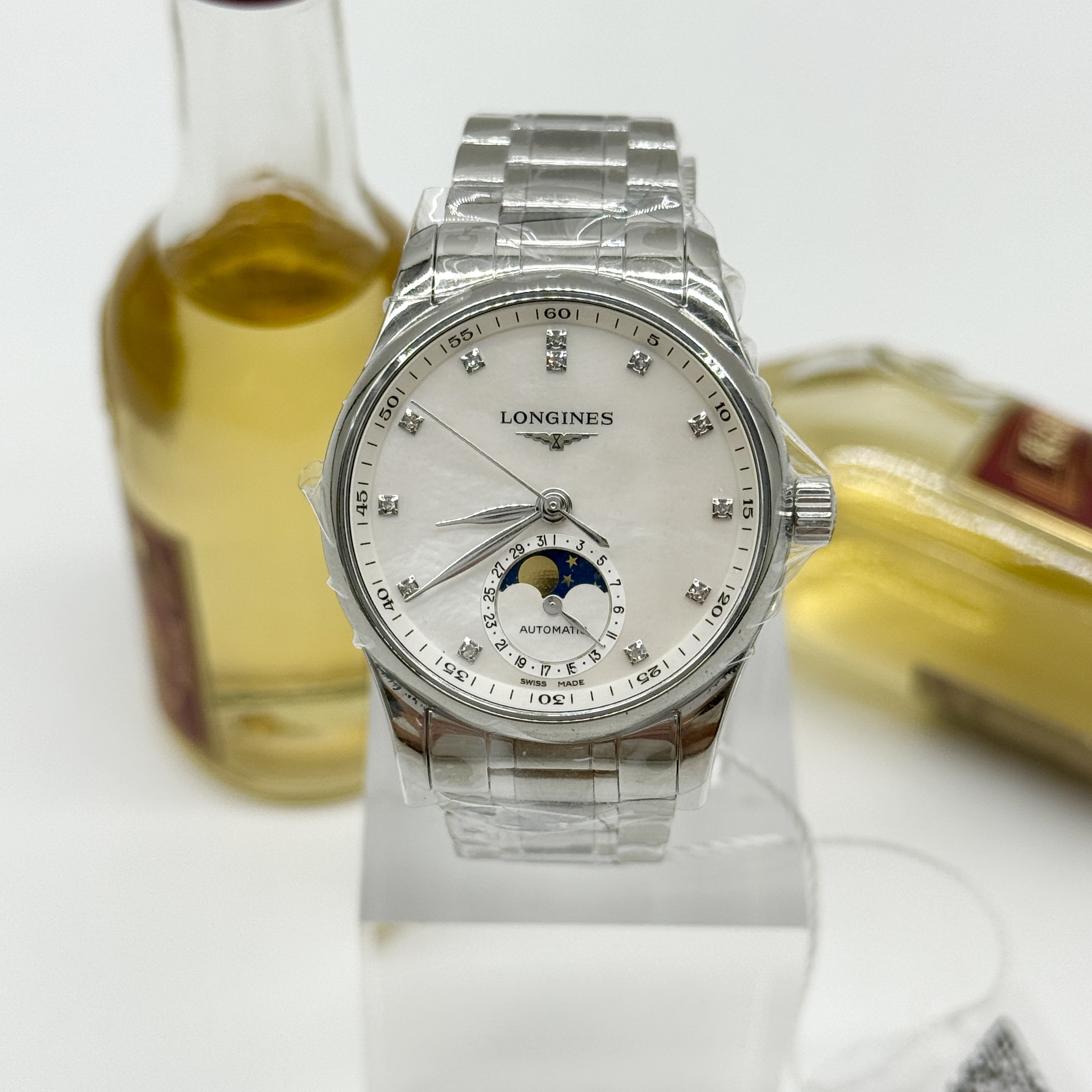 99新 Longines/浪琴 名匠系列 自动机械 精钢 34mm 23全