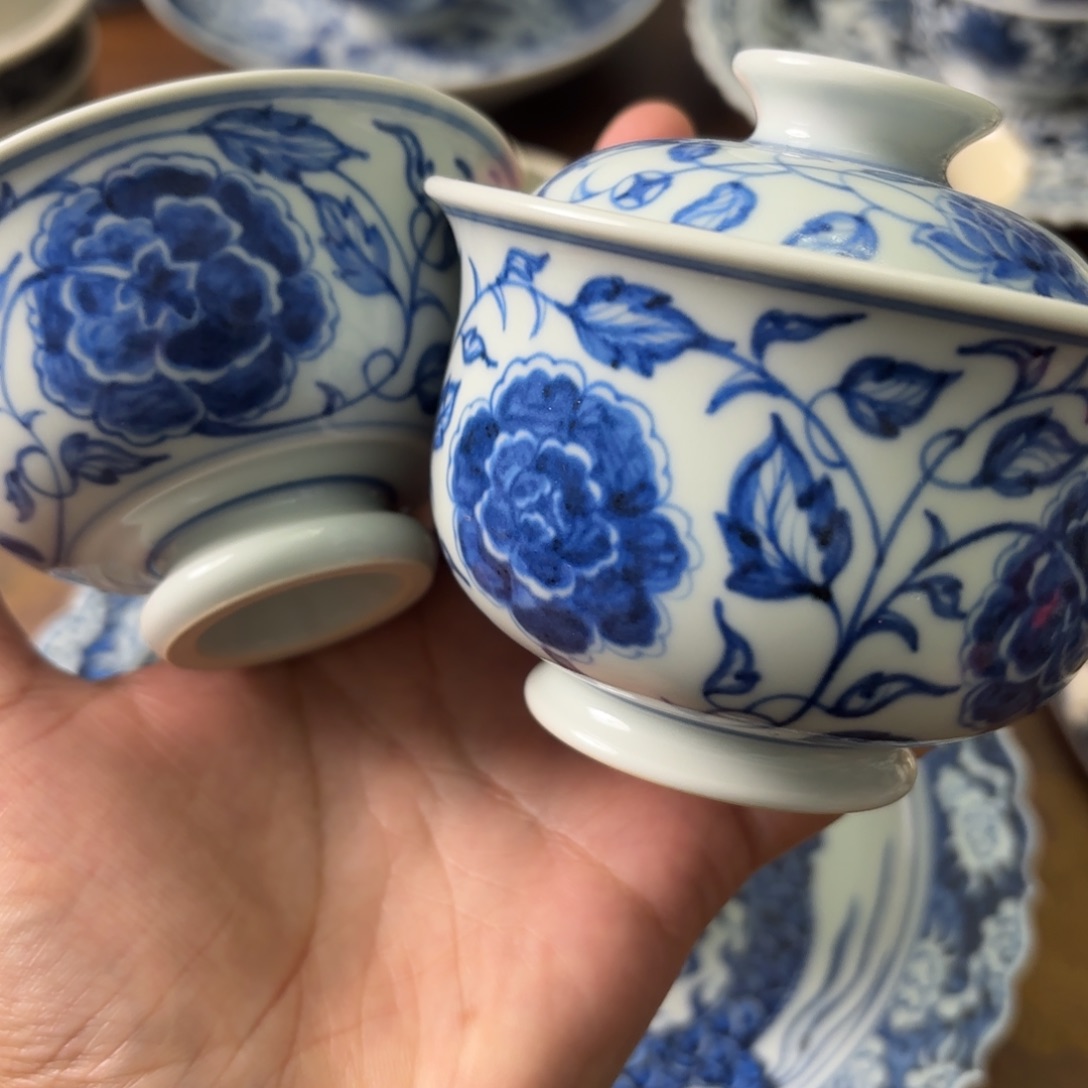 陶摆件景德镇手绘茶器